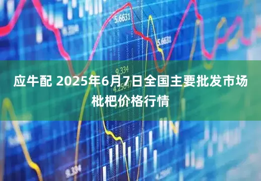 应牛配 2025年6月7日全国主要批发市场枇杷价格行情