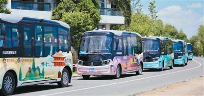 掌上世界 中国自动驾驶落地海外公交系统
